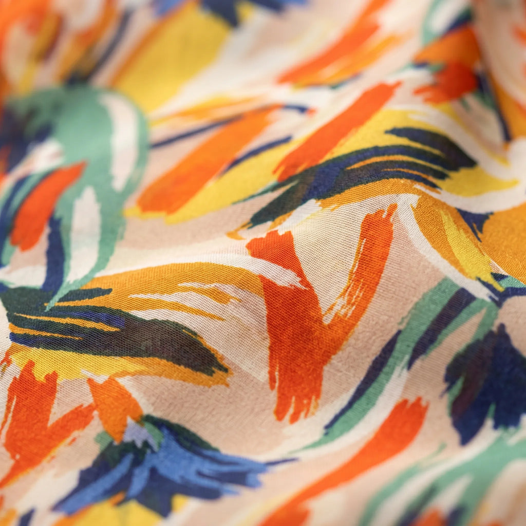 Floramidi - Vestito Midi Con Stampa Floreale 