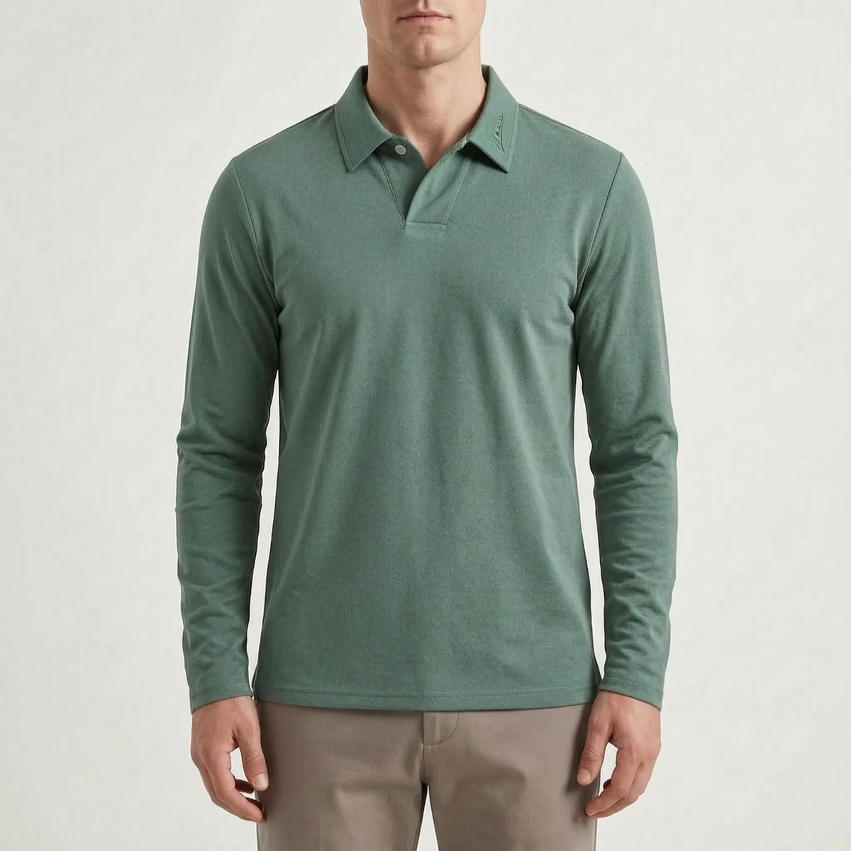 Sleevo - Polo Uomo Manica Lunga Classica 